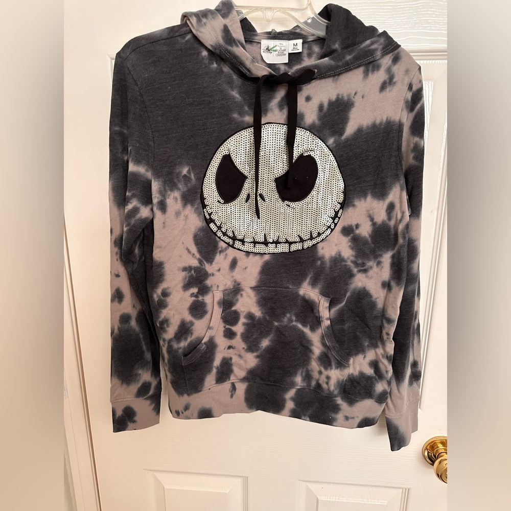 Glow in the Dark Jack Skellington Hoodie- The Nightmare Before Christmas